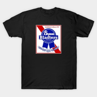 Brews and Blasters Label T-Shirt